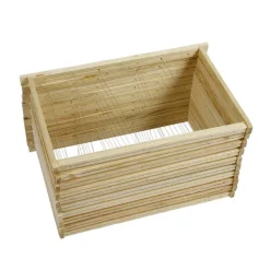 ICKO APICULTURE - Cadre dadant corps droit fils verticaux : par 10