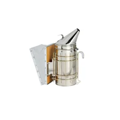 ICKO APICULTURE - Enfumoir inox/soufflet peau