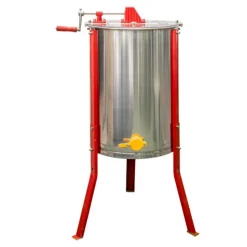 ICKO APICULTURE - Extracteur à miel tangentiel 4 cadres de hausse Dadant sur pieds