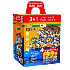 JBL - Turtle Menu, alimentation pour tortues d'eau : 250ml - 3+1 offert