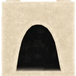 MAISON EXCLUSIVE - Arbre à chat avec griffoirs en sisal crème 147 cm