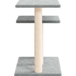 MAISON EXCLUSIVE - Arbres à chat avec plates-formes gris clair 62,5 cm