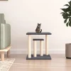 MAISON EXCLUSIVE - Arbres à chat avec plates-formes gris foncé 50 cm