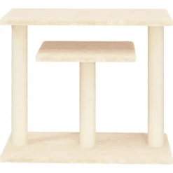 MAISON EXCLUSIVE - Arbres à chat avec plates-formes crème 62,5 cm