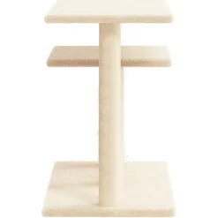 MAISON EXCLUSIVE - Arbres à chat avec plates-formes crème 62,5 cm