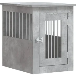 MAISON EXCLUSIVE - Meuble de cage pour chiens gris béton 45x62x59 cm