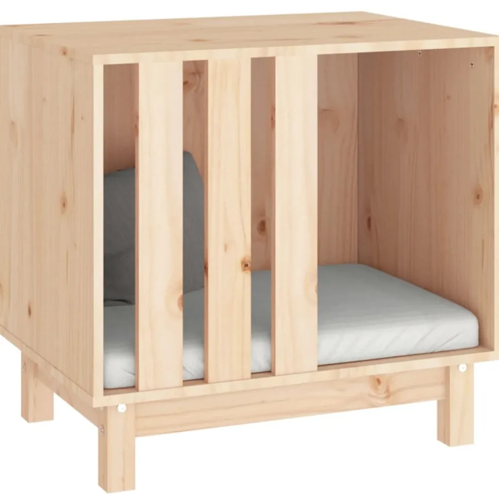 MAISON EXCLUSIVE - Niche pour chien 60x45x57 cm bois de pin massif