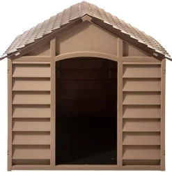 MAISON EXCLUSIVE - Niche pour chien marron 86x84x82 cm polypropylène