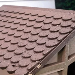 MAISON EXCLUSIVE - Niche pour chien marron 86x84x82 cm polypropylène