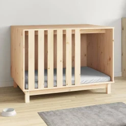 MAISON EXCLUSIVE - Niche pour chien 100x70x72 cm bois de pin massif