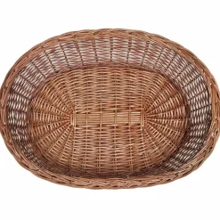 MAISON EXCLUSIVE - Panier/lit pour animaux de compagnie naturel 90 cm