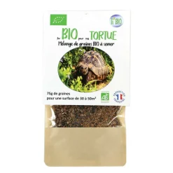 Mélange de Graines à Semer ''Du Bio pour ma pour Tortue" 75G