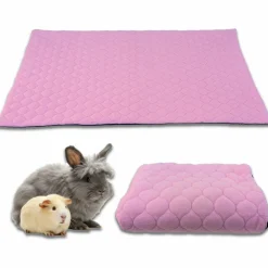 NEO SOLVO - Tapis qui remplace la litière pour cochon d'inde et lapin - absorbant, imperméable, passe en machine - 70 x 35 cm