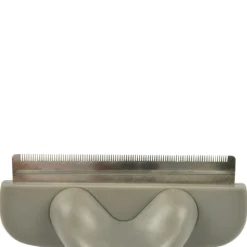 PARIS PRIX - Brosse pour chien & chat "sous poils" 16cm gris