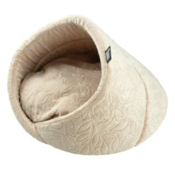 PARIS PRIX - Niche pour chien & chat "boho" 50cm naturel