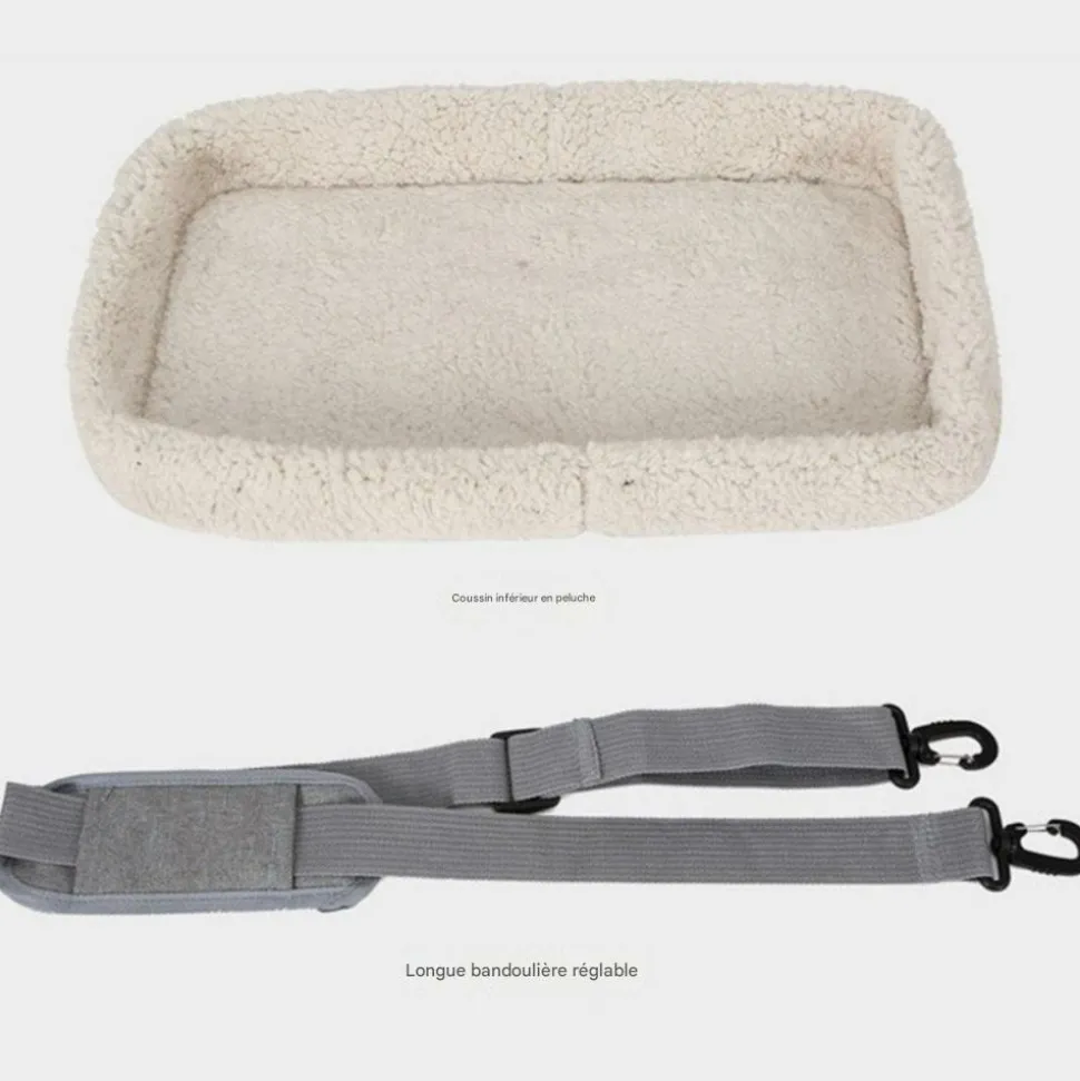 Sac à dos de chat portable et respirant pour sorties petit downypaws