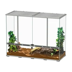 TERRATLANTIS - Terrarium Gris L.118xP.45xH.90cm