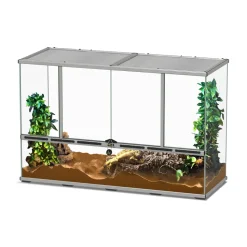 TERRATLANTIS - Terrarium Gris L.118xP.45xH.75cm