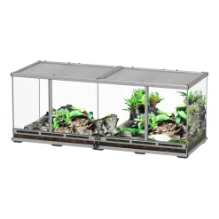 TERRATLANTIS - Terrarium Gris L.118xP.45xH.45cm