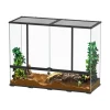 TERRATLANTIS - Terrarium Noir L.118xP.45xH.90cm