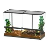TERRATLANTIS - Terrarium Noir L.118xP.45xH.75cm