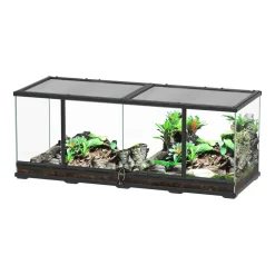 TERRATLANTIS - Terrarium Noir L.118xP.45xH.45cm