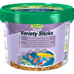 TETRA - Alimentation pour carpes Koïs,mélanotes Tetrapond variety : sticks 10L