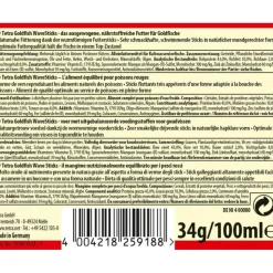TETRA - Goldfish wave sticks 34 g -100 ml aliment complet pour les poissons rouge