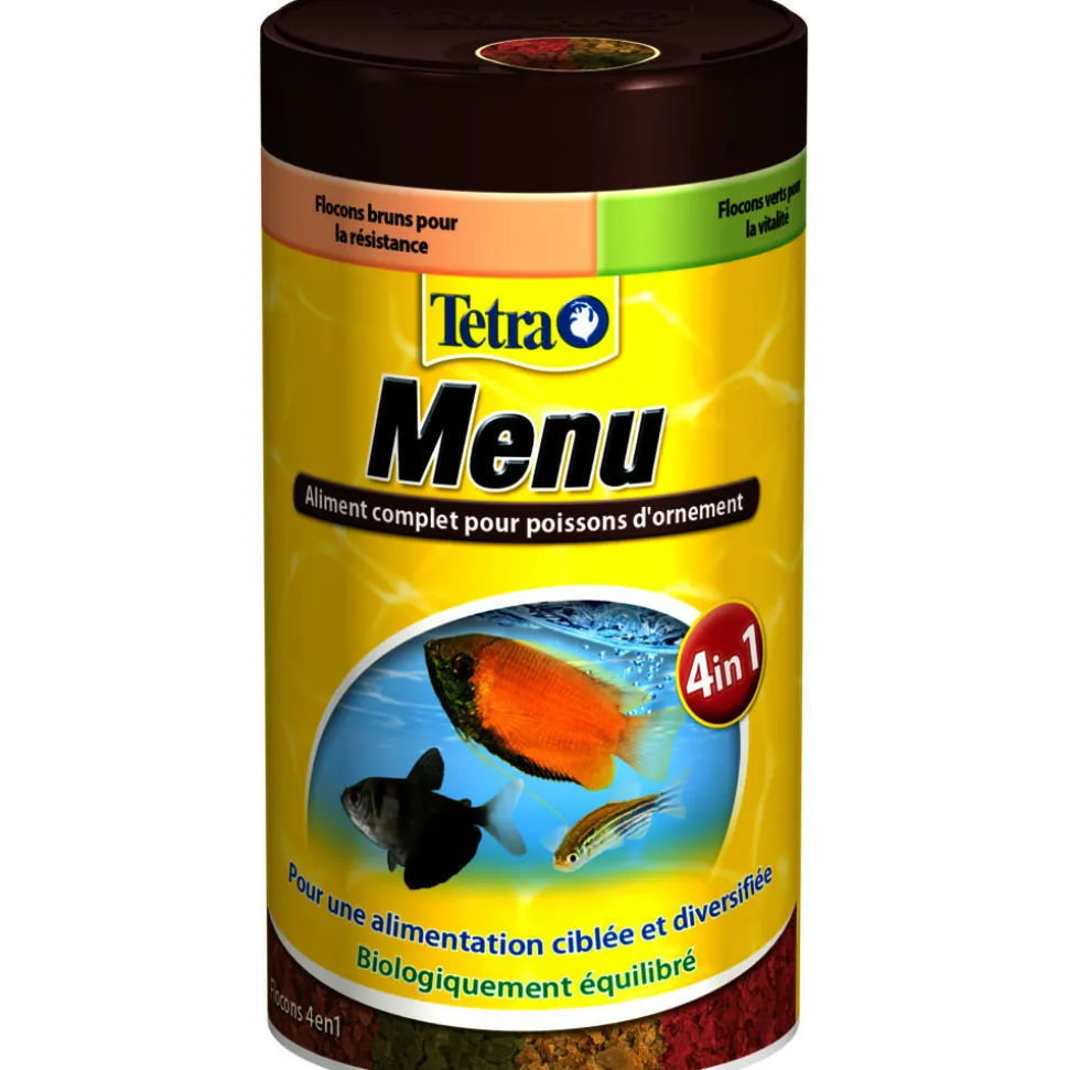 TETRA - Menu alimentation pour poissons d'ornement 25g/100ml