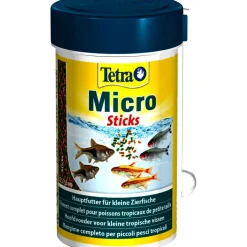 TETRA - Micro sticks, aliment complet pour petit poissons tropicaux 45g/100ml