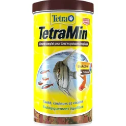 TETRA - Nourriture en flocons pour poissons tropicaux TetraMin : 1L