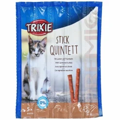 TRIXIE - Collation pour chat trixie 5 x 5 g saumon dinde agneau foie oiseaux