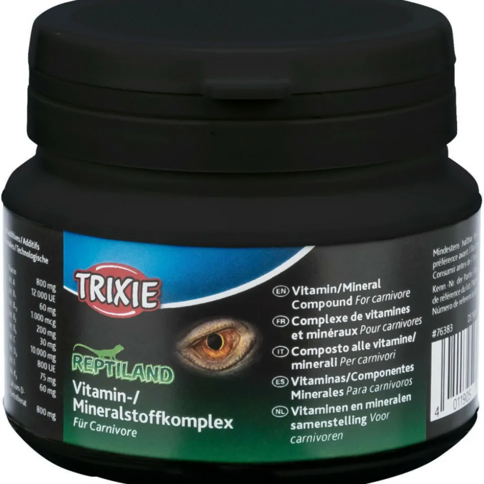 TRIXIE - Complexe de vitamines et minéraux pour reptiles carnivores 80g