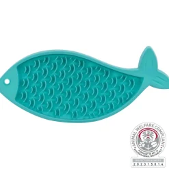 TRIXIE - Table à lécher lick'n'snack en forme poisson 28 cm pour chat