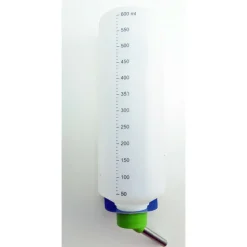 TRIXIE - Un biberon 600 ml en plastique avec support métal pour lapins coloris aléat