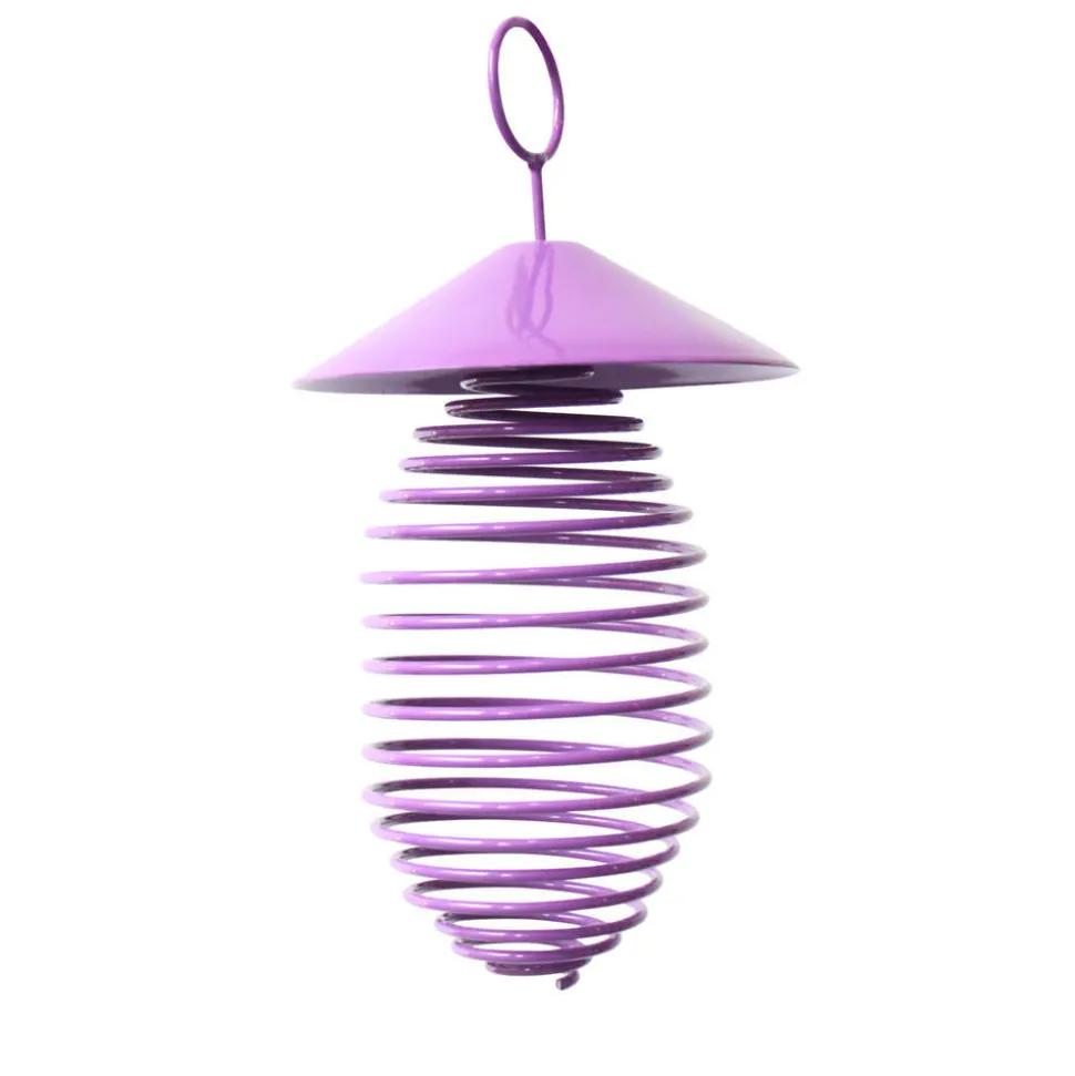 TRUFFAUT BIODIVERSITÉ - Distributeur de boules de graisse Pop en métal pour oiseaux