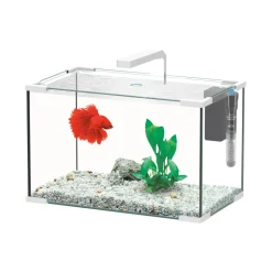 TRUFFY - Aquarium JOYA LED équipé blanc 23 litres - L.40,5xP.23,5xH.25,4cm