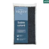 TRUFFY - Sable coloré pour aquarium d'eau douce Truffy bleu/noir 12Kg
