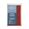 TRUFFY - Sable coloré pour aquarium d'eau douce Truffy rouge 5Kg