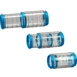 Tube extensible hamsters ferplast fpi 4816 plastique transparent rongeurs