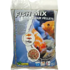 UBBINK - Nourriture pour poissons fish mix multicolour pellets