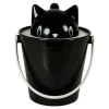 UNITED PETS - Seau de conteneur noir chat