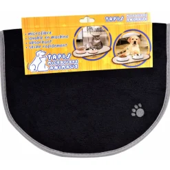 VENTEO - Tapis microfibre chiens et chats - tapis de nourriture anti-dérapant