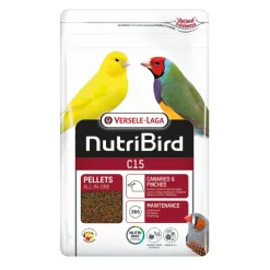 VERSELE LAGA - Aliment NutriBird C15 1kg - Canaris, oiseaux exotiques & indigènes