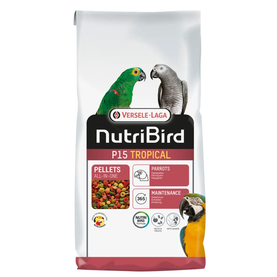 VERSELE LAGA - Aliment NutriBird P15 Tropical perroquet 10kg