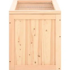 VIDAXL - Cage à hamster 60x35,5x42 cm bois massif de sapin