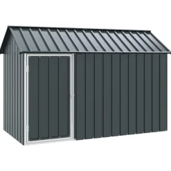 VIDAXL - Cage pour oiseaux anthracite 215 x 112 x 141 cm acier galvanisé