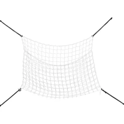 VIDAXL - Filets à foin 2 pcs rectangulaire blanc 90x60 cm pp