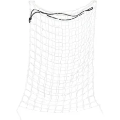 VIDAXL - Filets à foin 2 pcs rond blanc 75x50 cm pp