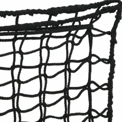 VIDAXL - Filets à foin 2 pcs rond noir 75x75 cm pp